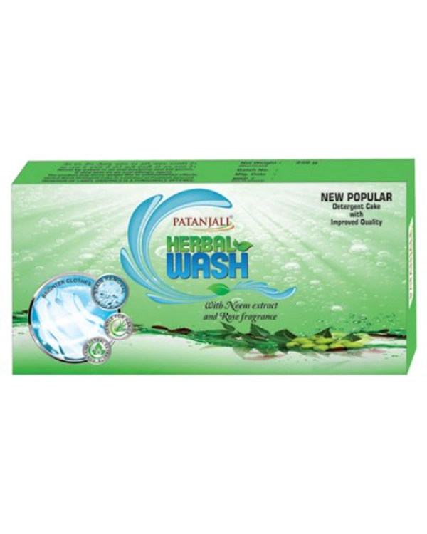 PATANJALI HERBAL WASH DETERGENT CAKE 250 GM